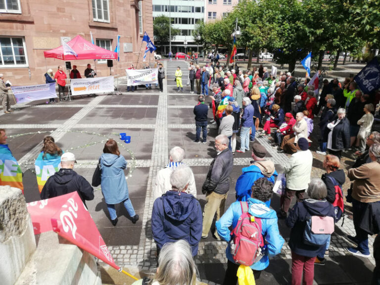 Hiroshima-Kundgebung am 6.8. in Frankfurt