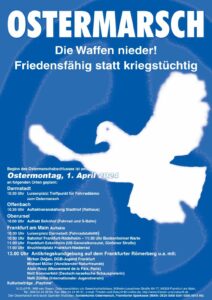 Flyer Ostermarsch Frankfurt 2024