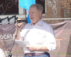 Rede von Michael Müller in Wiesbaden / Mainz-Kastel am 31.8.