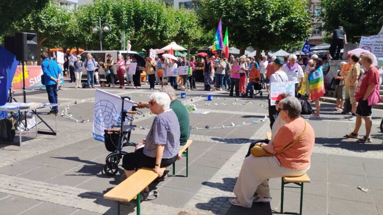 Redebeitrag von Jürgen Wagner am 9.8.25 in Frankfurt