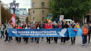 Impressionen von der Demo in Stuttgart am 3.10.