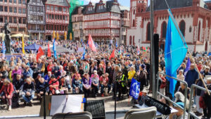 Medienberichte zum Ostermarsch 2026 in Frankfurt