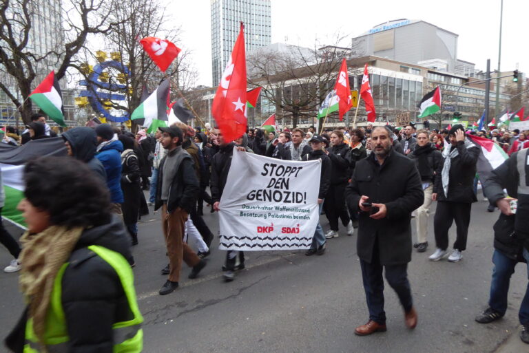 Protestcamp an der Frankfurter Uni